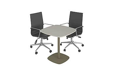 Karmil Plus Metal Ayaklı Toplantı Masası 80cm - Toplantı Masaları